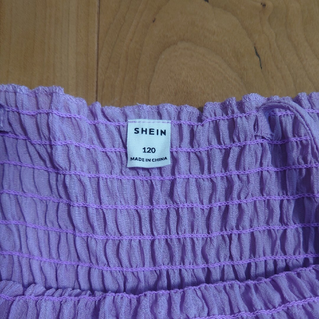 SHEIN(シーイン)のワンピース　ドレス　スカート　100〜110cm キッズ/ベビー/マタニティのキッズ服女の子用(90cm~)(ワンピース)の商品写真