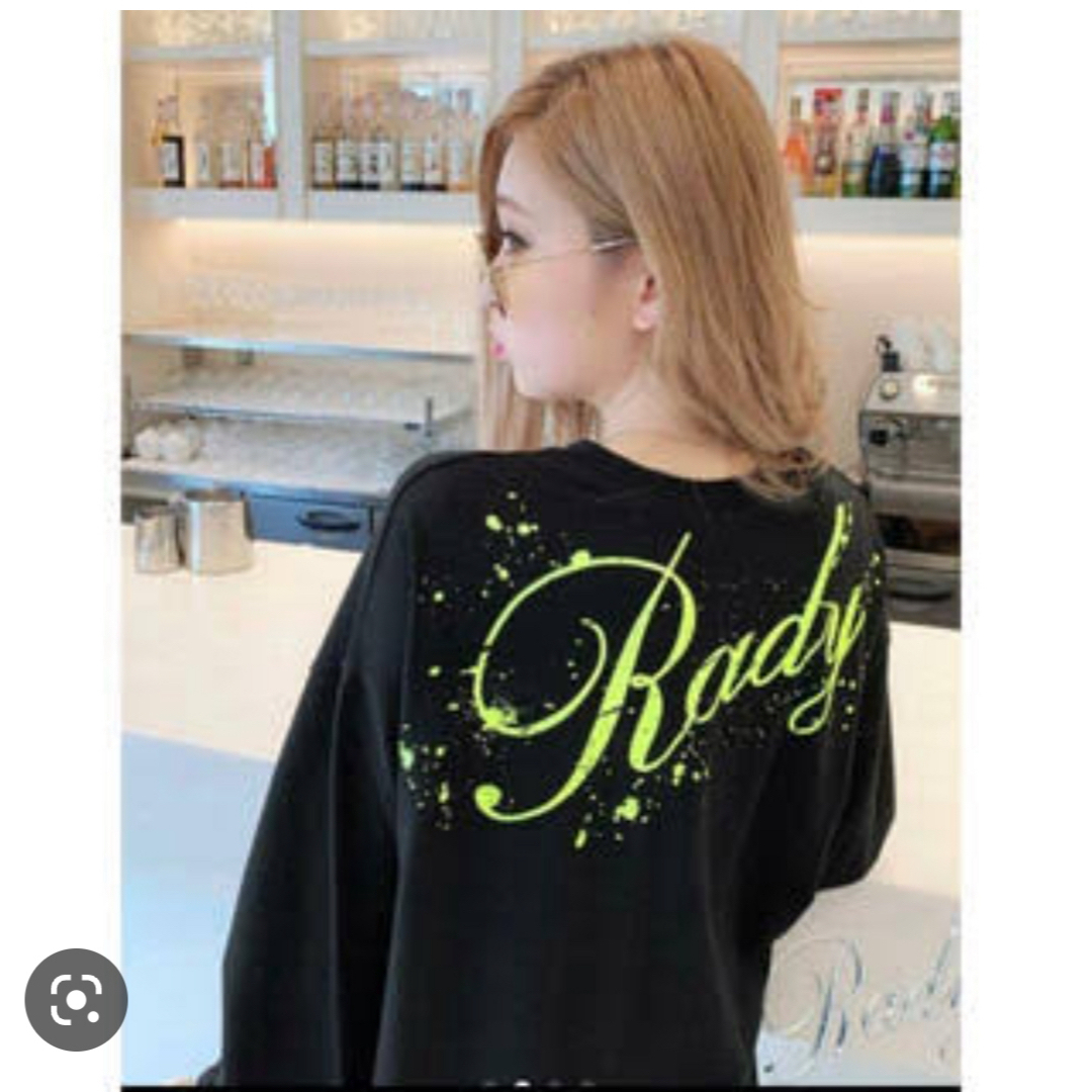 Rady(レディー)のRady ペイント ロゴロンＴ ユニセックス レディースのトップス(Tシャツ(長袖/七分))の商品写真