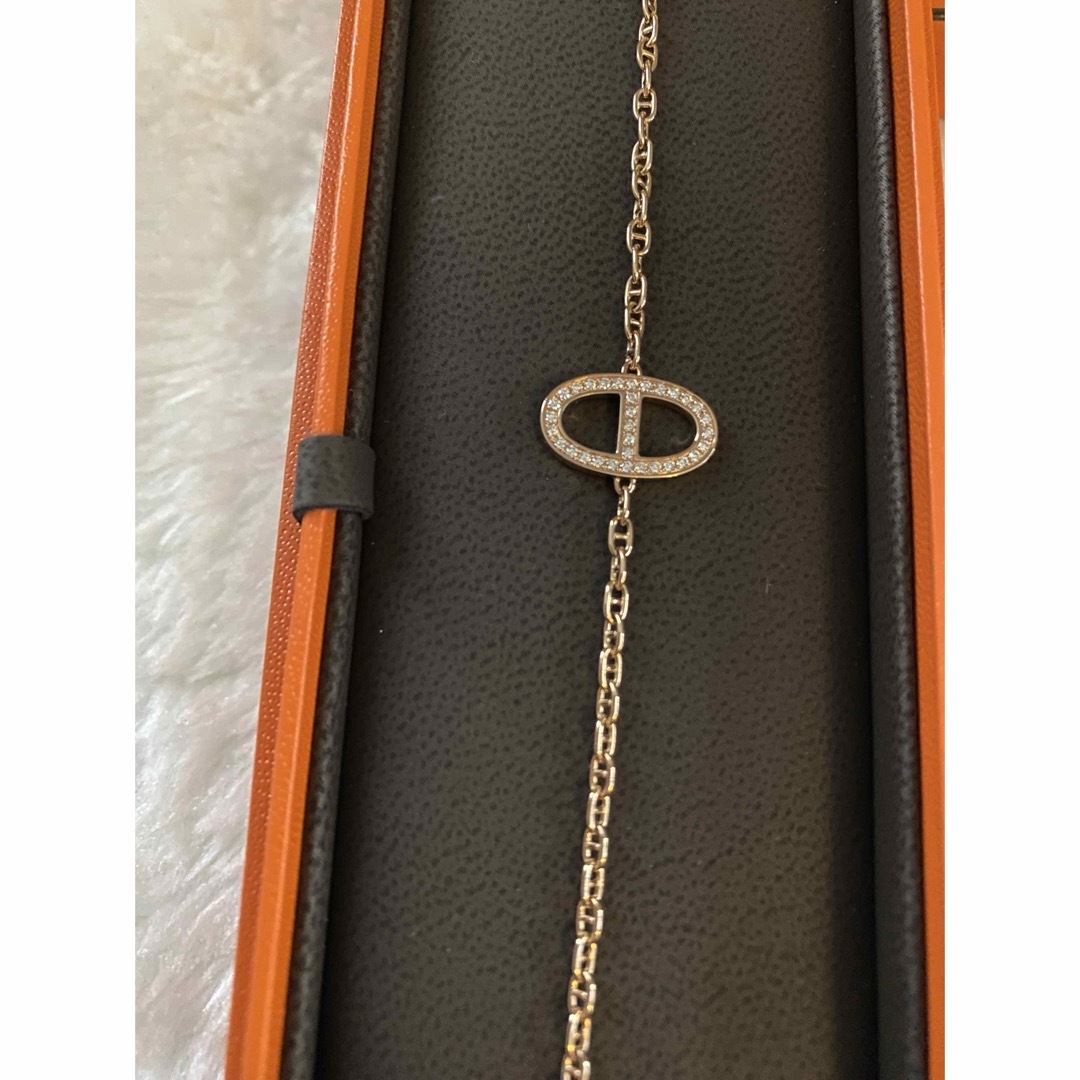 Hermes(エルメス)の新品Hermès エルメス ダイヤモンド ゴールド ブレスレット レディースのアクセサリー(ブレスレット/バングル)の商品写真