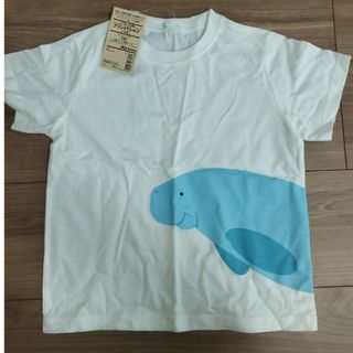 ムジルシリョウヒン(MUJI (無印良品))の無印良品　インド綿天竺編み　プリントTシャツ（110センチ　ジュゴン）(Tシャツ/カットソー)