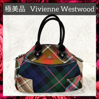 Vivienne Westwood - 極美品 ヴィヴィアンウエストウッド ハンドバッグ ミニボストン トート オーブ