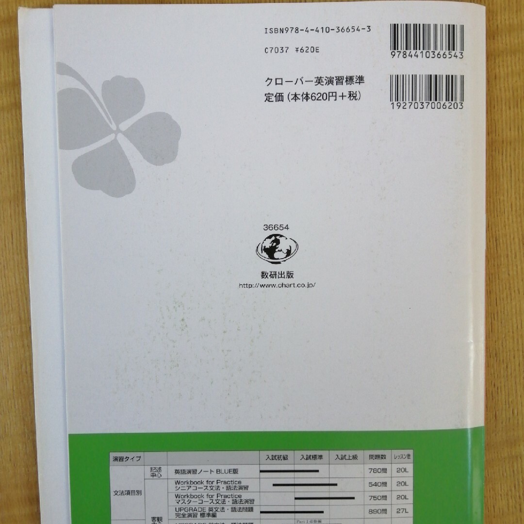 ＣＬＯＶＥＲ英文法・語法ランダム演習入試標準 エンタメ/ホビーの本(語学/参考書)の商品写真