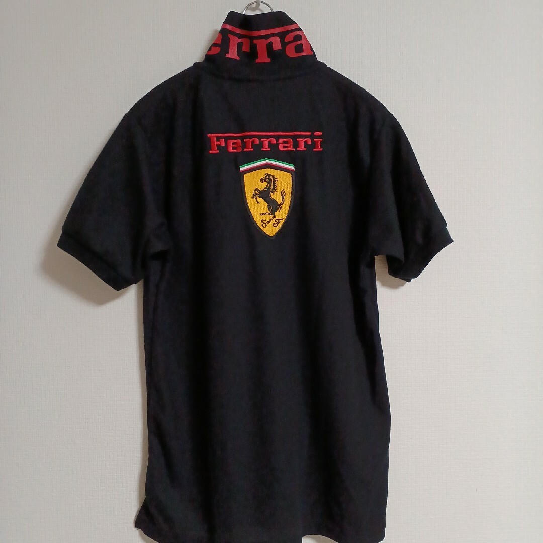 Ferrari(フェラーリ)の【即日発送】美品。スクーデリアフェラーリ ゴルフ ポロシャツ メンズのトップス(ポロシャツ)の商品写真