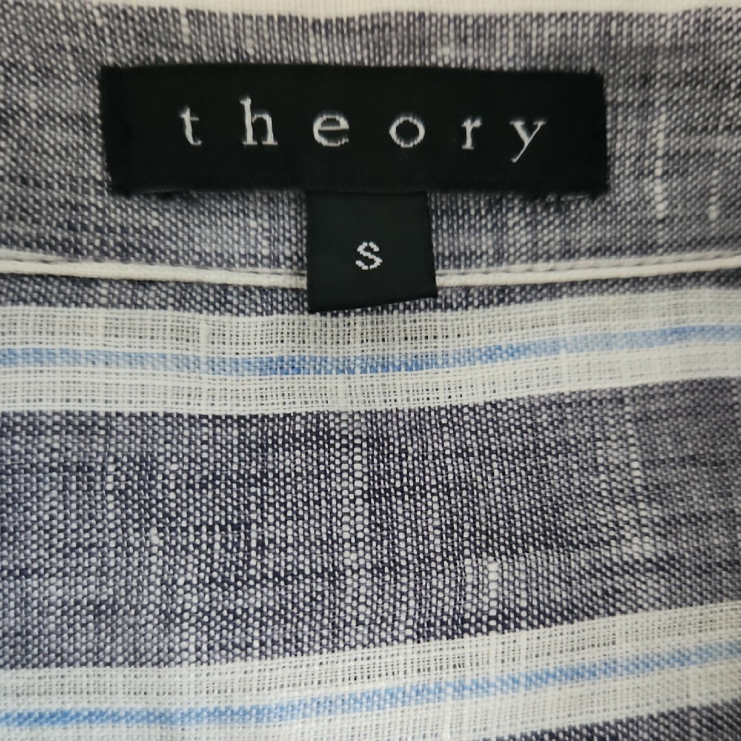 theory(セオリー)のセオリー　リネンシャツ レディースのトップス(シャツ/ブラウス(長袖/七分))の商品写真