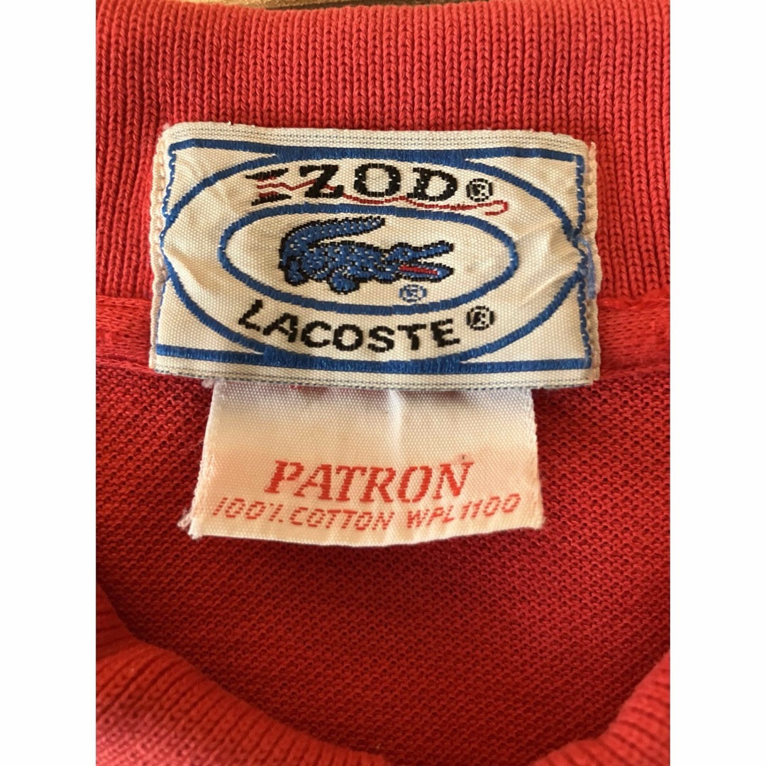 LACOSTE(ラコステ)のラコステ　IZOD 青ワニ　80年代初期ヴィンテージ メンズのトップス(Tシャツ/カットソー(半袖/袖なし))の商品写真