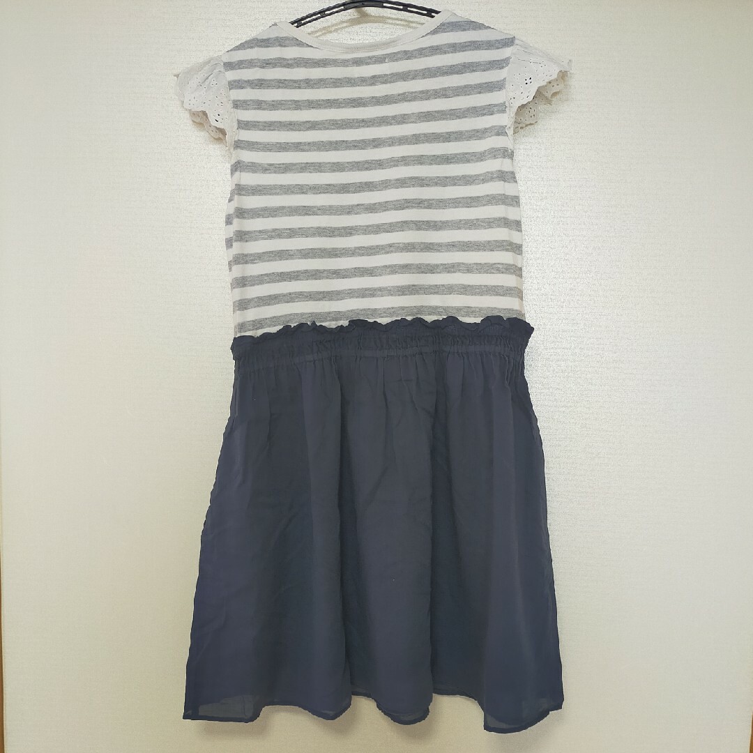 Branshes(ブランシェス)のブランシェス　ドッキングワンピース キッズ/ベビー/マタニティのキッズ服女の子用(90cm~)(ワンピース)の商品写真