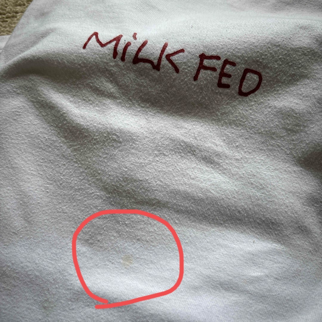 MILKFED.(ミルクフェド)のMILKFED. Tシャツ　フリーサイズ メンズのトップス(Tシャツ/カットソー(半袖/袖なし))の商品写真