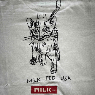 ミルクフェド(MILKFED.)のMILKFED. Tシャツ　フリーサイズ(Tシャツ/カットソー(半袖/袖なし))