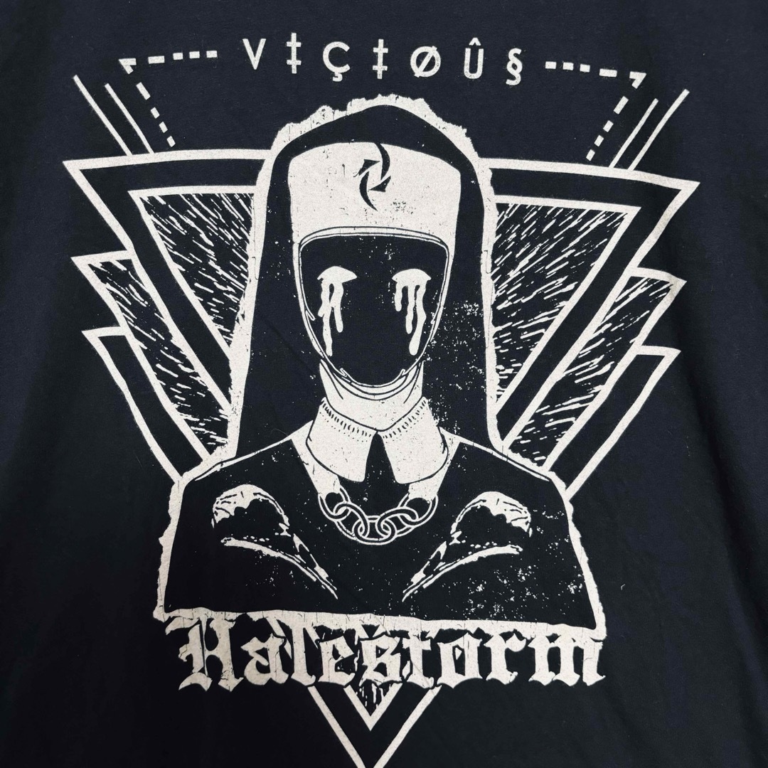 【入手困難】Halestormヘイルストーム　Tシャツ　3XL 両面デザイン メンズのトップス(Tシャツ/カットソー(半袖/袖なし))の商品写真