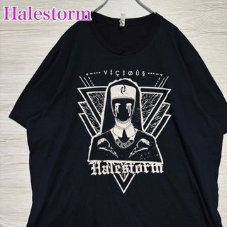 【入手困難】Halestormヘイルストーム　Tシャツ　3XL 両面デザイン(Tシャツ/カットソー(半袖/袖なし))