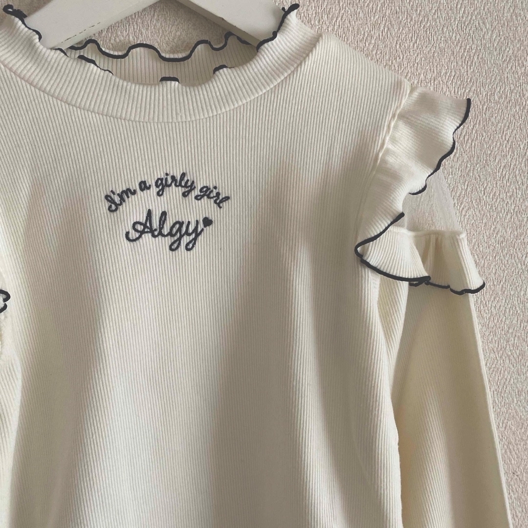 ALGY(アルジー)のALGY アルジー ♡ カットソー  キッズ/ベビー/マタニティのキッズ服女の子用(90cm~)(Tシャツ/カットソー)の商品写真