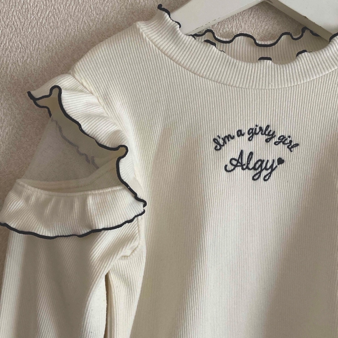 ALGY(アルジー)のALGY アルジー ♡ カットソー  キッズ/ベビー/マタニティのキッズ服女の子用(90cm~)(Tシャツ/カットソー)の商品写真