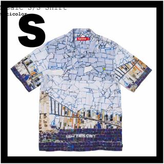 Supreme Mosaic S/S Shirt Multicolor