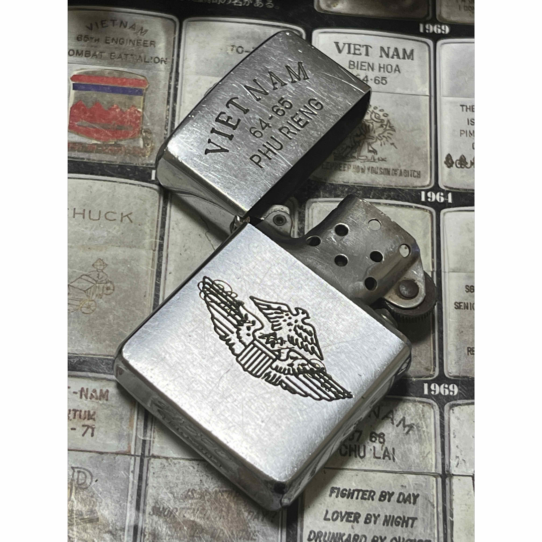 ZIPPO(ジッポー)の【ベトナムZIPPO】本物 1963年製ベトナムジッポー「米軍空挺徽章」 メンズのファッション小物(タバコグッズ)の商品写真