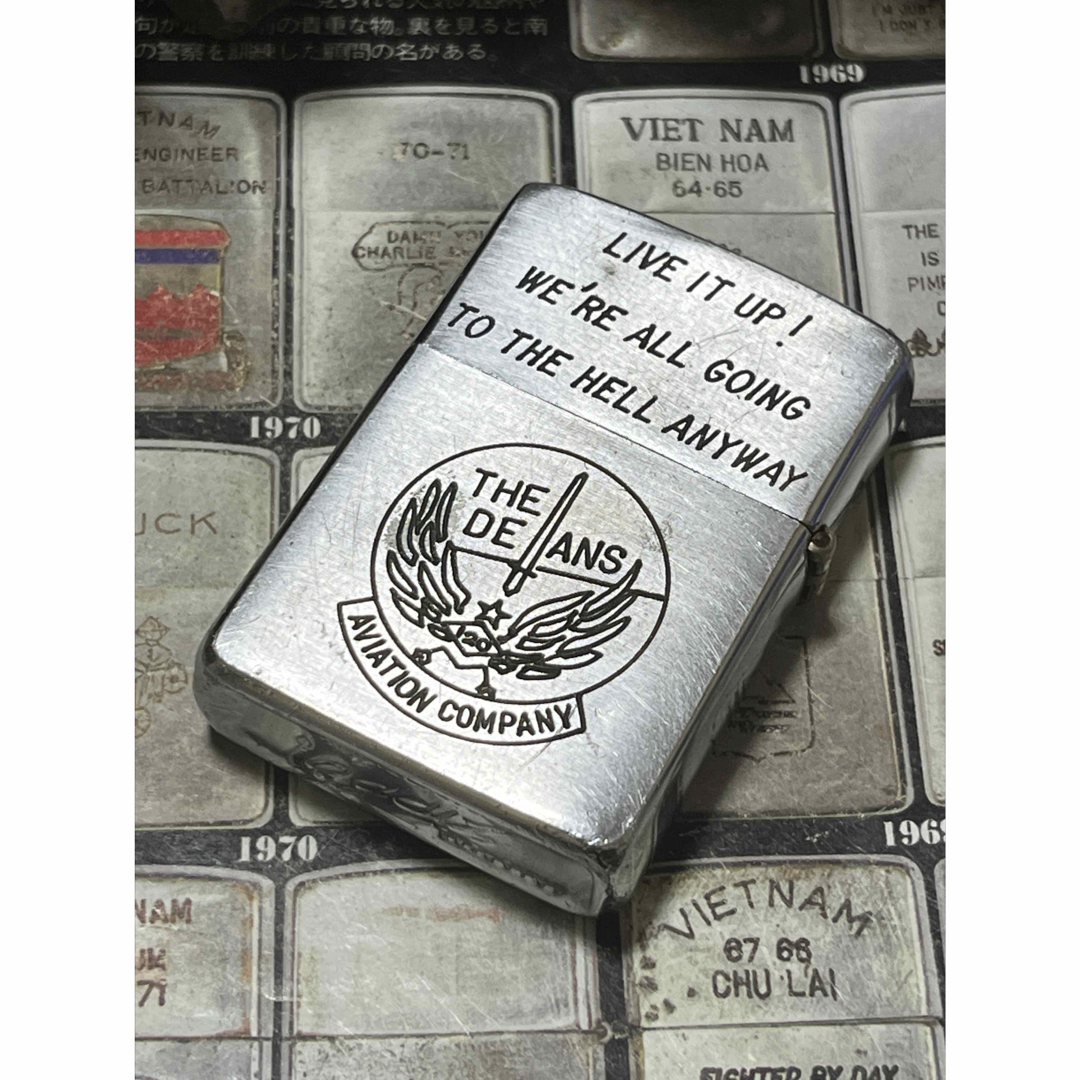 ZIPPO(ジッポー)の【ベトナムZIPPO】本物 1963年製ベトナムジッポー「米軍空挺徽章」 メンズのファッション小物(タバコグッズ)の商品写真