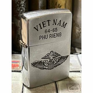 ジッポー(ZIPPO)の【ベトナムZIPPO】本物 1963年製ベトナムジッポー「米軍空挺徽章」(タバコグッズ)