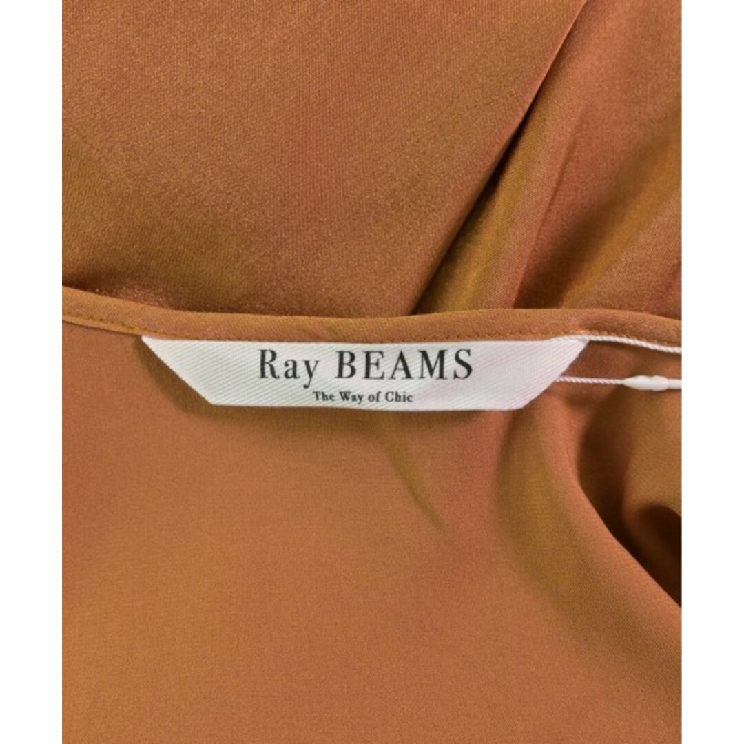 Ray BEAMS(レイビームス)のRay Beams レイビームス ワンピース F 茶系 【古着】【中古】 レディースのワンピース(ひざ丈ワンピース)の商品写真
