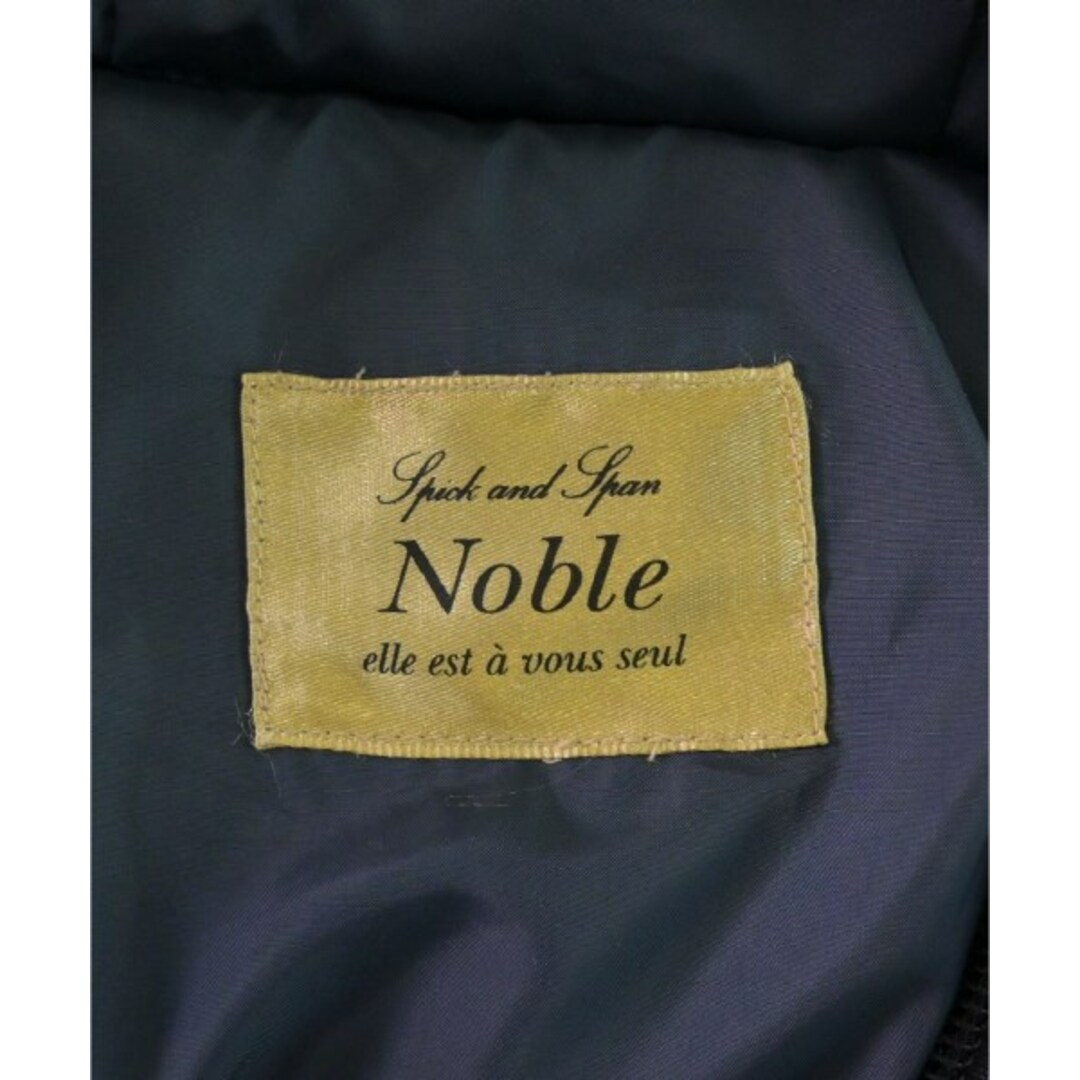 Noble(ノーブル)のNOBLE ノーブル ダウンコート 36(S位) 紺 【古着】【中古】 レディースのジャケット/アウター(ダウンコート)の商品写真