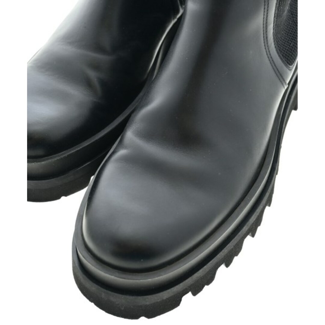 Sergio Rossi(セルジオロッシ)のSergio rossi セルジオロッシ ブーツ UK6(24.5cm位) 黒 【古着】【中古】 メンズの靴/シューズ(ブーツ)の商品写真