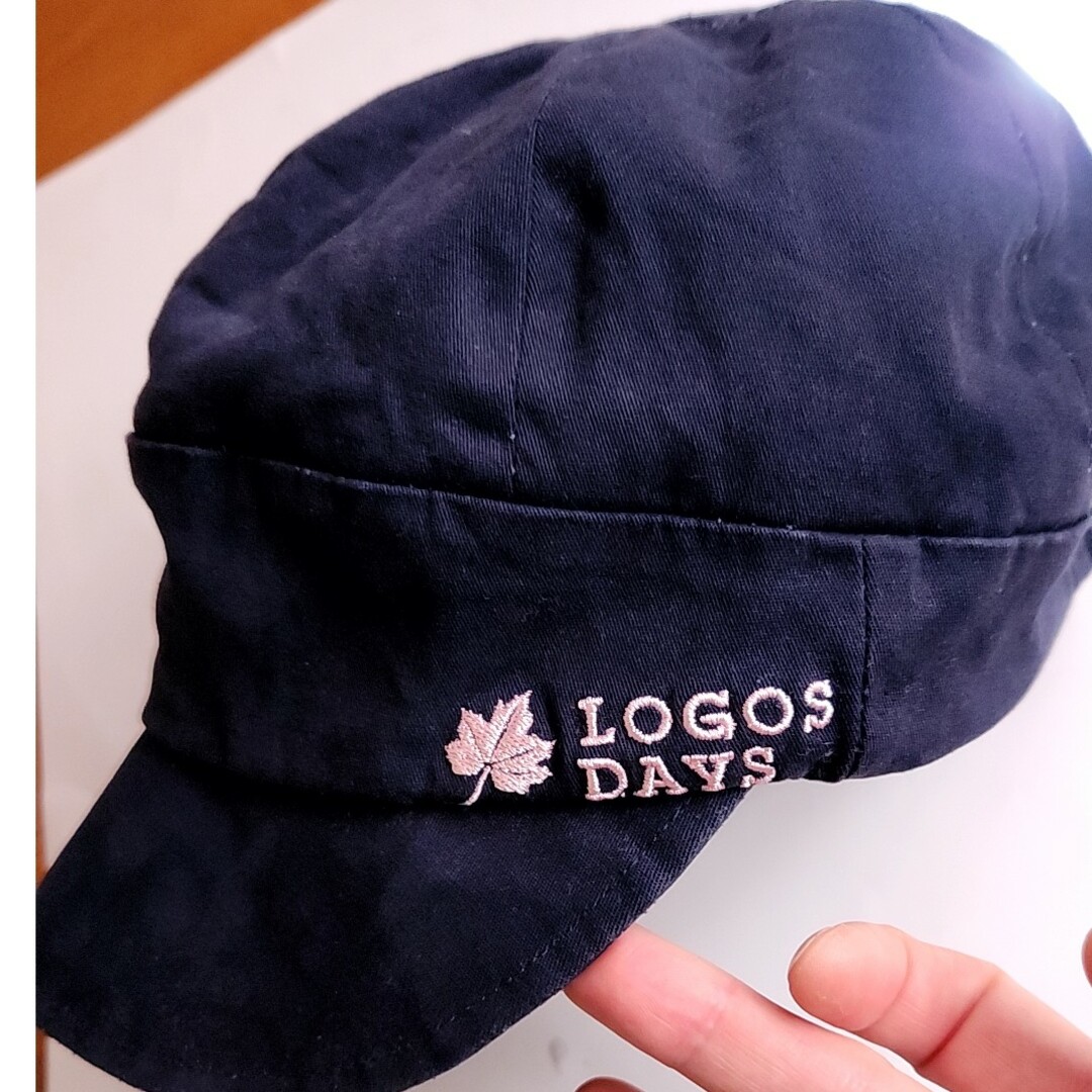 LOGOS(ロゴス)のLOGOS 　帽子　ネイビー　レディース　運動会　キャップ　アウトドア レディースの帽子(キャップ)の商品写真