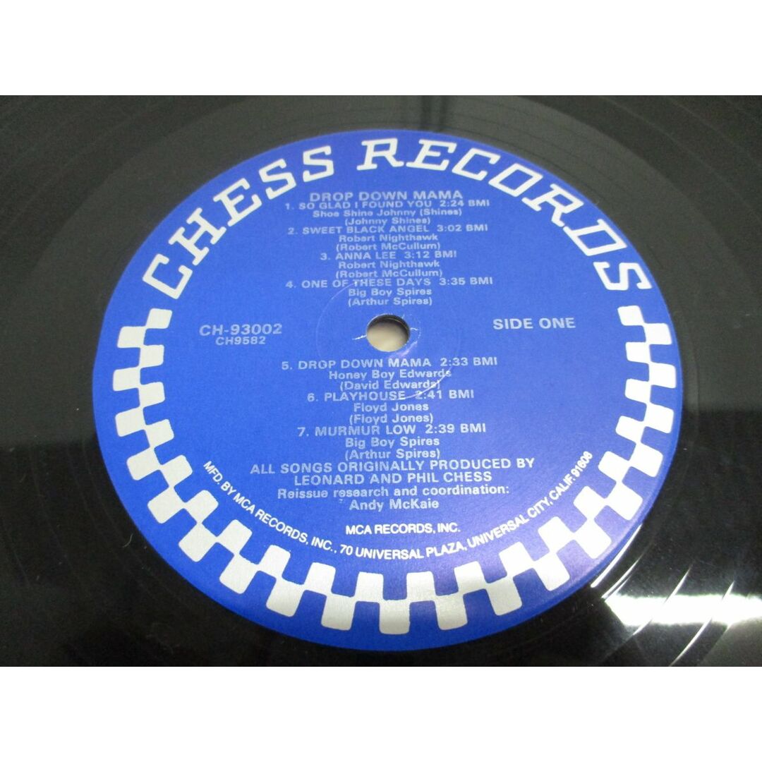 ▲01)【同梱不可】Various/Drop Down Mama/オムニバス/CH-93002/LPレコード/US盤/米盤/ブルース/アナログ盤/A エンタメ/ホビーのエンタメ その他(その他)の商品写真