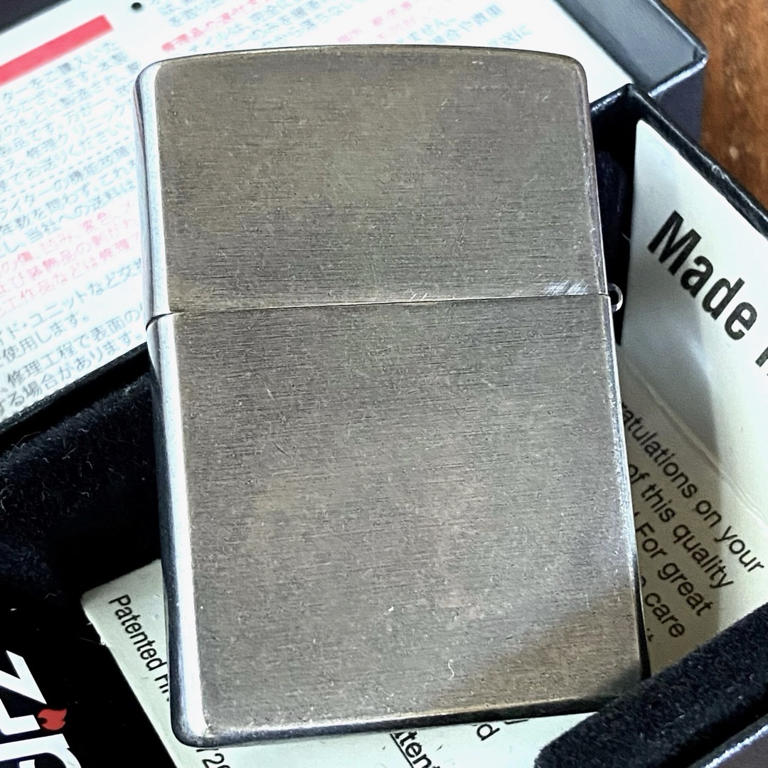 ZIPPO(ジッポー)のZippo インサイドユニット メタルプレート貼り オールド加工 ジッポー メンズのファッション小物(タバコグッズ)の商品写真