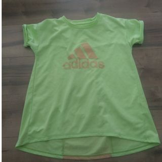 アディダス(adidas)の女の子ジャージＴシャツ(Tシャツ/カットソー)