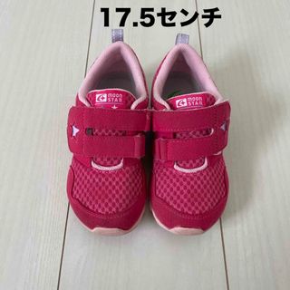 ムーンスター(MOONSTAR )の女の子スニーカー17.5センチ(スニーカー)