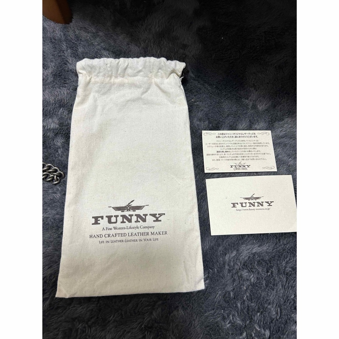 FUNNY(ファニー)のFUNNY クロコダイル ホーンバックライダースウォレットセット メンズのファッション小物(長財布)の商品写真