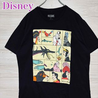 ディズニー(Disney)の【入手困難】ディズニー　villains ヴィランズ　Tシャツ　Lサイズ　悪役(Tシャツ/カットソー(半袖/袖なし))