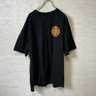 ミュージックティー(MUSIC TEE)のバンドＴシャツ　ガースブルックス　オーバーサイズ2ＸＬ　黒ブラック　メンズ古着(Tシャツ/カットソー(半袖/袖なし))