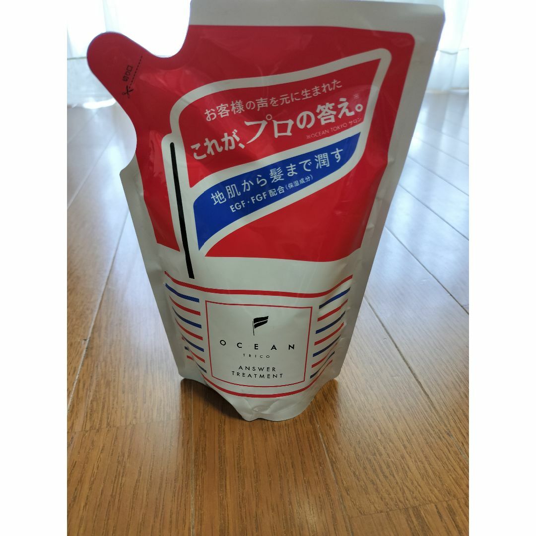 オーシャントリコ アンサートリートメントリフィル 350ml コスメ/美容のヘアケア/スタイリング(コンディショナー/リンス)の商品写真