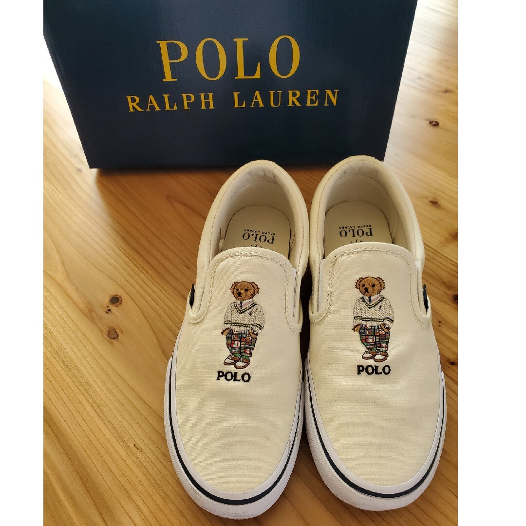 POLO RALPH LAUREN(ポロラルフローレン)のPOLO RALPHLAUREN ポロ ラルフローレン スニーカー　24.5cm レディースの靴/シューズ(スニーカー)の商品写真