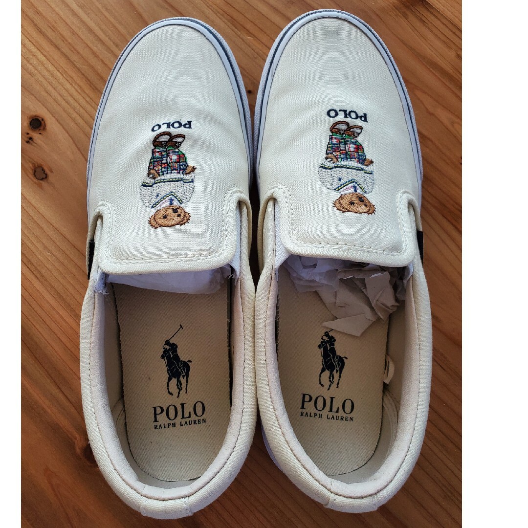 POLO RALPH LAUREN(ポロラルフローレン)のPOLO RALPHLAUREN ポロ ラルフローレン スニーカー　24.5cm レディースの靴/シューズ(スニーカー)の商品写真