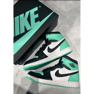 ナイキ(NIKE)の26.0cm Air Jordan 1 High OG  Green Glow(スニーカー)