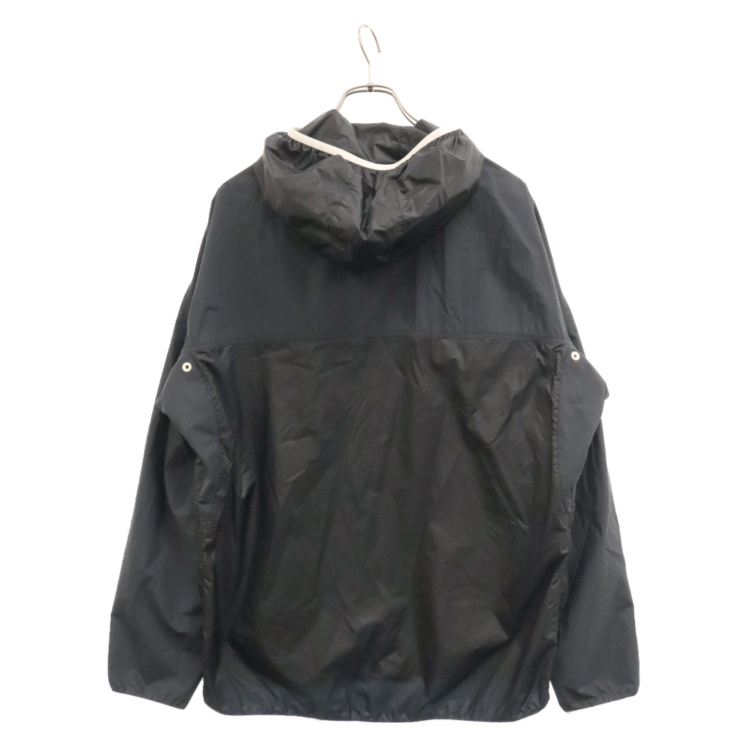 MONCLER(モンクレール)のMONCLER モンクレール ALGEDI GIUBBOTTO フード付き ナイロンジップアップ ジャケット ブラック I10911A00078 68953 メンズのジャケット/アウター(ナイロンジャケット)の商品写真