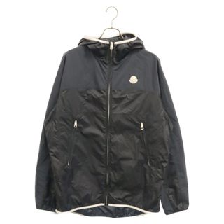 モンクレール(MONCLER)のMONCLER モンクレール ALGEDI GIUBBOTTO フード付き ナイロンジップアップ ジャケット ブラック I10911A00078 68953(ナイロンジャケット)