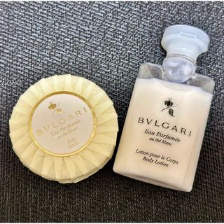 ブルガリ(BVLGARI)のBVLGARI【未使用】ソープ＆ボディミルク　旅行に便利(ボディソープ/石鹸)