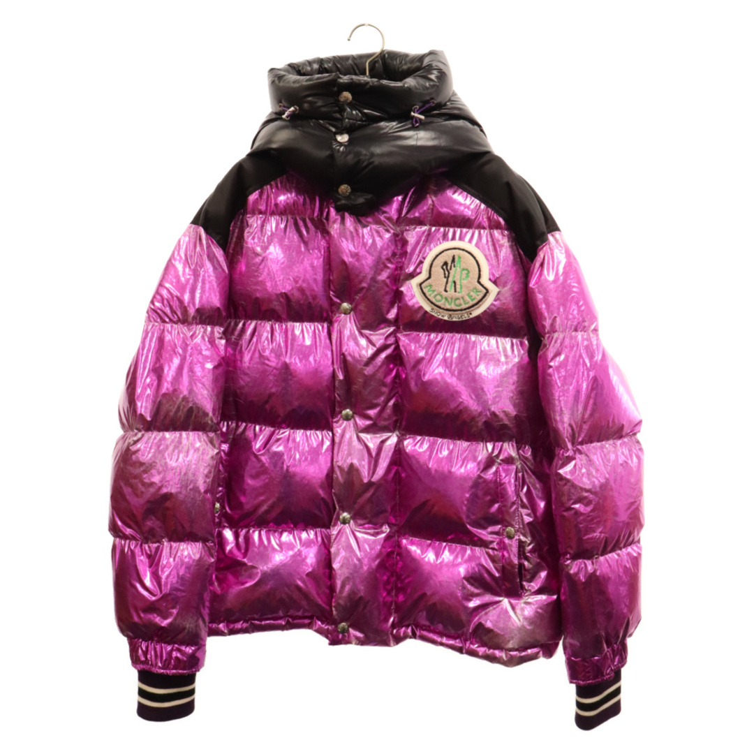 MONCLER(モンクレール)のMONCLER モンクレール 19AW×Palm Angels パームエンジェルス コラボダウンジャケット パープル TIM GIUBBOTTO メンズのジャケット/アウター(ダウンジャケット)の商品写真