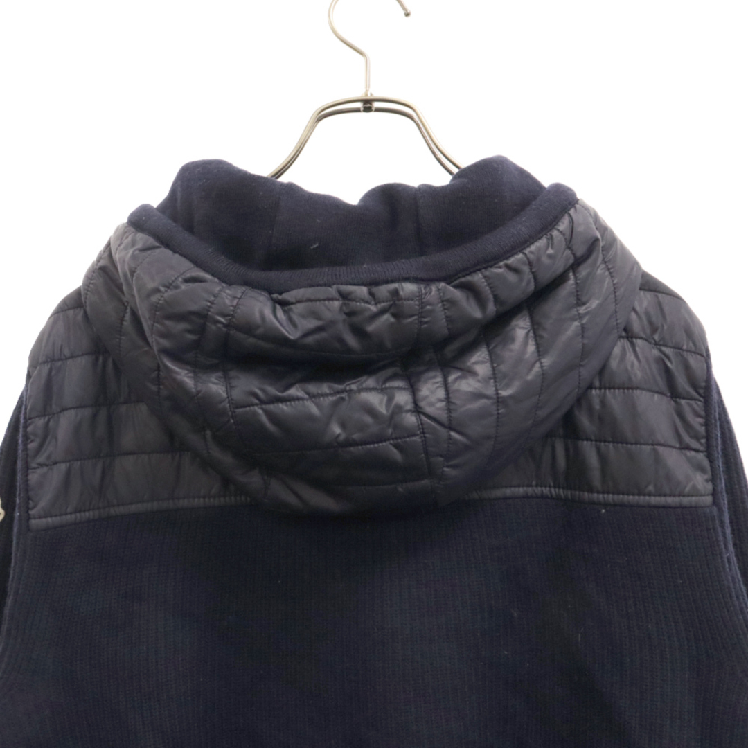 MONCLER(モンクレール)のMONCLER モンクレール MAGLIA TRICOT CARDIGAN マグリアトリコカーディガン ジップアップパーカー ネイビー メンズのトップス(カーディガン)の商品写真