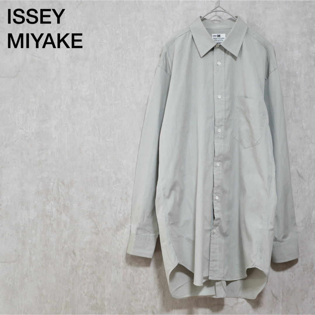 ISSEY MIYAKE MEN(イッセイミヤケメン)のissey miyake the shirts ハミルトン期バックデザインシャツ メンズのトップス(シャツ)の商品写真