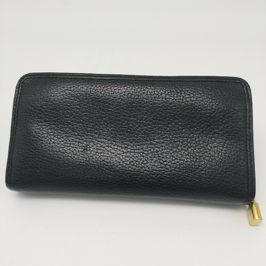 LOEWE(ロエベ)の極美品✨ロエベ　ラウンドファスナー　長財布　ブラック　黒 レディースのファッション小物(財布)の商品写真