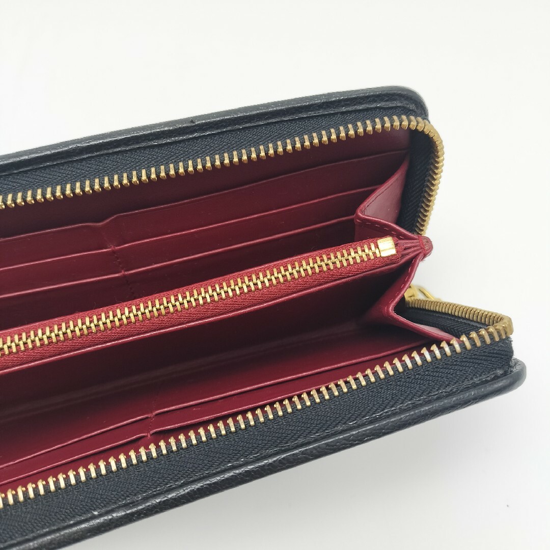 LOEWE(ロエベ)の極美品✨ロエベ　ラウンドファスナー　長財布　ブラック　黒 レディースのファッション小物(財布)の商品写真