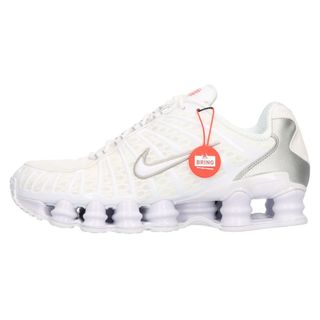 ナイキ(NIKE)のNIKE ナイキ Wmns Shox Tl ウィメンズ ショックス ティーエル ホワイト ローカットスニーカー ホワイト US10/27cm AR3566-100(スニーカー)