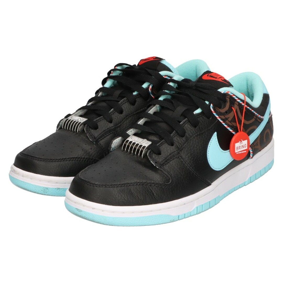 NIKE(ナイキ)のNIKE ナイキ DUNK LOW RETRO SE Barber Shop Black DH7614-001 ダンクロー レトロ バーバーショップ ローカットスニーカー ブラック US9/27cm メンズの靴/シューズ(スニーカー)の商品写真