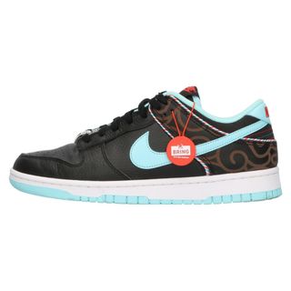 ナイキ(NIKE)のNIKE ナイキ DUNK LOW RETRO SE Barber Shop Black DH7614-001 ダンクロー レトロ バーバーショップ ローカットスニーカー ブラック US9/27cm(スニーカー)