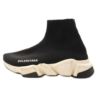 Balenciaga - BALENCIAGA バレンシアガ SPEED TRAINER スピードトレーナー ハイカット ソックススニーカー ブラック US5/23cm