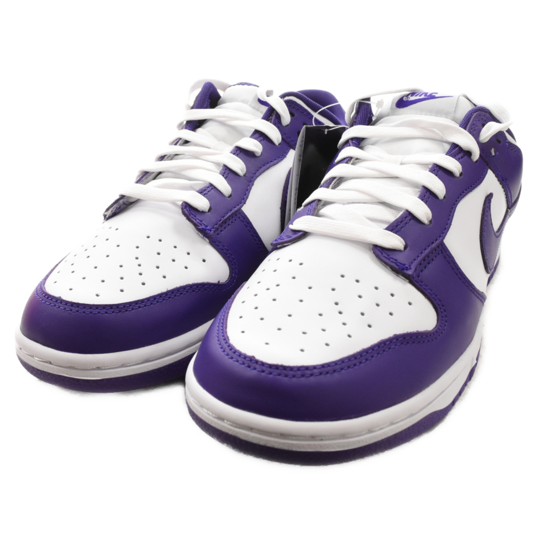 NIKE(ナイキ)のNIKE ナイキ DUNK LOW RETRO COURT PURPLE ダンクロー レトロ コートパープル ローカットスニーカーシューズ ホワイト/パープル US10/28cm DD1391-104 メンズの靴/シューズ(スニーカー)の商品写真