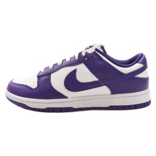 ナイキ(NIKE)のNIKE ナイキ DUNK LOW RETRO COURT PURPLE ダンクロー レトロ コートパープル ローカットスニーカーシューズ ホワイト/パープル US10/28cm DD1391-104(スニーカー)