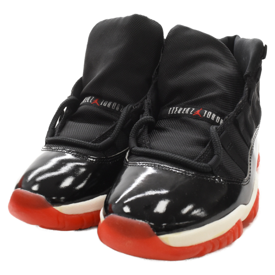 NIKE(ナイキ)のNIKE ナイキ AIR JORDAN 11 ORIGINAL BRED エアジョーダン 11 オリジナル ブレッド ハイカットスニーカー US8.5/26.5cm ブラック 130245-062 メンズの靴/シューズ(スニーカー)の商品写真